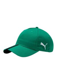 Puma - Czapka Z Daszkiem Liga. Kolor: zielony
