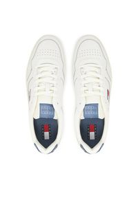 Tommy Jeans Sneakersy (New)Tjm Cupsole Leather Ess EM0EM01443 Biały. Kolor: biały. Materiał: skóra #5