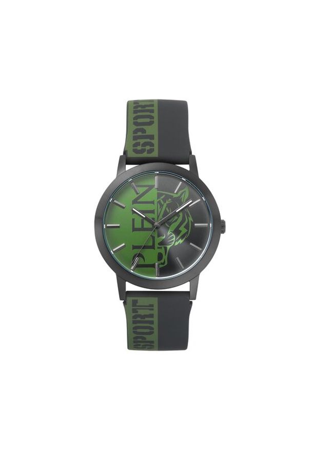 Plein Sport Zegarek Legend PSLBA0523 Czarny. Kolor: czarny. Materiał: syntetyk. Styl: sportowy