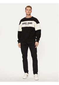Guess Jeans Bluza M4BQ39 K9V31 Czarny Classic Fit. Kolor: czarny. Materiał: bawełna #4