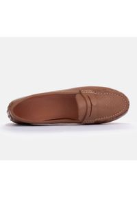 Marco Shoes Mokasyny z elastyczną podeszwą brązowe. Kolor: brązowy #5