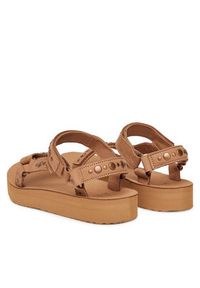 Teva Sandały Midform Universal Studded 1164650 Brązowy. Kolor: brązowy. Materiał: skóra, nubuk #4