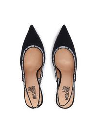 Love Moschino - LOVE MOSCHINO Szpilki JA10429G1PIM0000 Czarny. Kolor: czarny. Materiał: skóra. Obcas: na szpilce #6