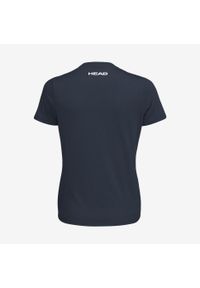 Head - T-shirt damski Club Lucy. Kolor: niebieski. Materiał: bawełna, jersey, materiał, poliester