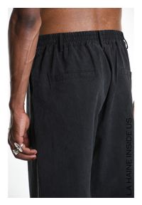 La Haine Inside Us Spodnie | 3R M1256 | Mężczyzna | Czarny. Kolor: czarny. Materiał: lyocell, bawełna #8