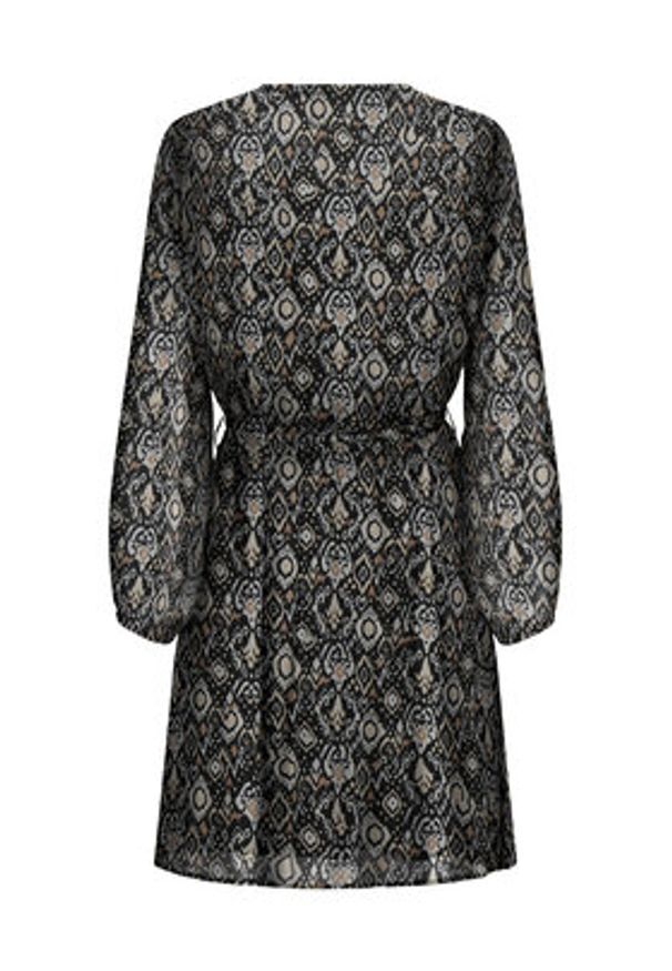 only - ONLY Sukienka codzienna Cera 15236376 Czarny Regular Fit. Okazja: na co dzień. Kolor: czarny. Materiał: syntetyk. Typ sukienki: proste. Styl: casual