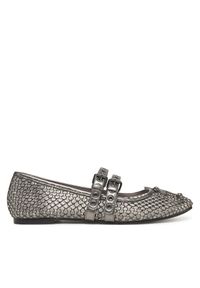 Baleriny Guess. Kolor: srebrny