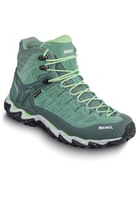 MEINDL - Buty turystyczne damskie Meindl Lite Hike Lady z membraną Gore - Tex. Kolor: zielony. Styl: sportowy