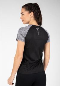 GORILLA WEAR - Monetta Performance Koszulka - Szary Melange/Czarny. Kolor: czarny. Sport: fitness
