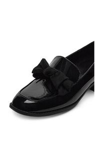 DeeZee Loafersy SQ873-1-BLACK PAT Czarny. Kolor: czarny. Materiał: materiał #4