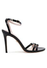 Marciano Guess Sandały 5GGZ27 7231A Czarny. Kolor: czarny. Materiał: skóra