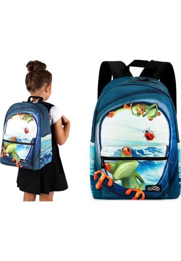 Niebieski plecak Cogio Kids Italy