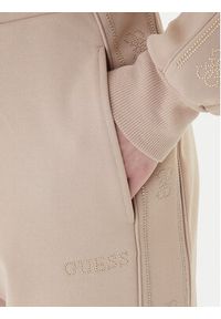 Guess Spodnie dresowe V5BB23 KCX22 Beżowy Regular Fit. Kolor: beżowy. Materiał: syntetyk #3
