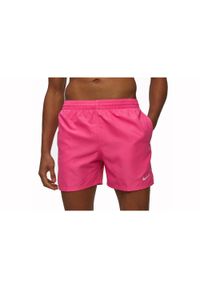 Szorty kąpielowe męskie Nike Essential 5" Volley. Kolor: różowy