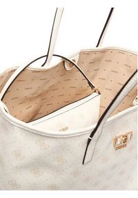 Guess Torebka Emelie Logo HWGP99 28240 Kremowy. Kolor: kremowy. Materiał: skórzane #8