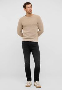 Męskie Spodnie jeansowe Mustang Style Oregon Slim Denim Black 1016798 4000 803 #2