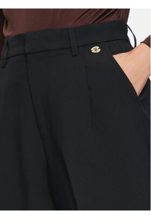 U.S. Polo Assn. Spodnie materiałowe WUP0776 Czarny Straight Leg. Kolor: czarny. Materiał: syntetyk