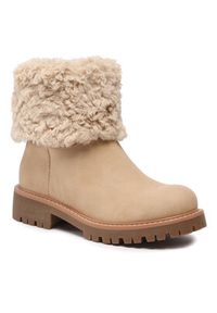 Jenny Fairy Trapery WS5628-08 Beżowy. Kolor: beżowy. Materiał: skóra #6