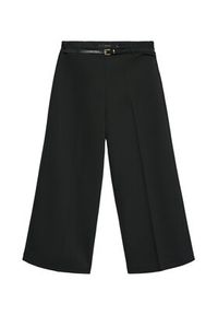 Vero Moda Kuloty Elma 10339926 Czarny Wide Leg. Kolor: czarny. Materiał: syntetyk #6