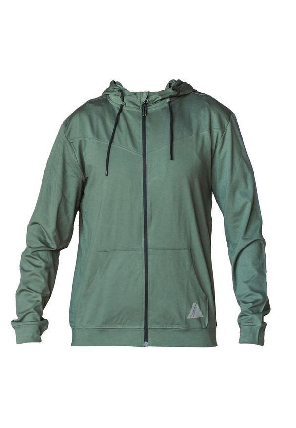 Joma - Bluza Męska Na Siłownię Zapinana Na Suwak. Kolor: zielony. Sport: fitness