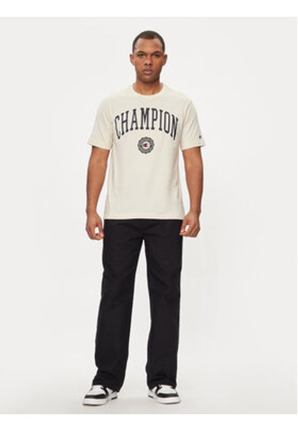 Champion Spodnie dresowe 219863 Czarny Custom Fit. Kolor: czarny. Materiał: bawełna