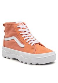 Vans Sneakersy Sentry Sk8-Hi VN0A4BVWBM51 Pomarańczowy. Kolor: pomarańczowy. Materiał: materiał #6