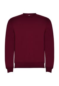 ROLY - Bluza Unisex Dla Dorosłych Clasica Z Okrągłym Dekoltem. Kolor: czerwony