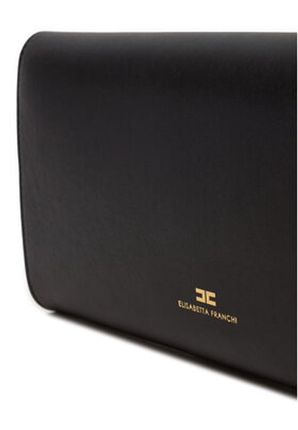 Elisabetta Franchi Torebka BS-76N-47E2-V450 Czarny. Kolor: czarny. Materiał: skórzane