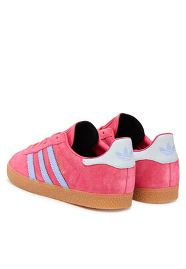 Adidas - adidas Sneakersy Gazelle JR5941 Różowy. Kolor: różowy. Materiał: zamsz, skóra. Model: Adidas Gazelle