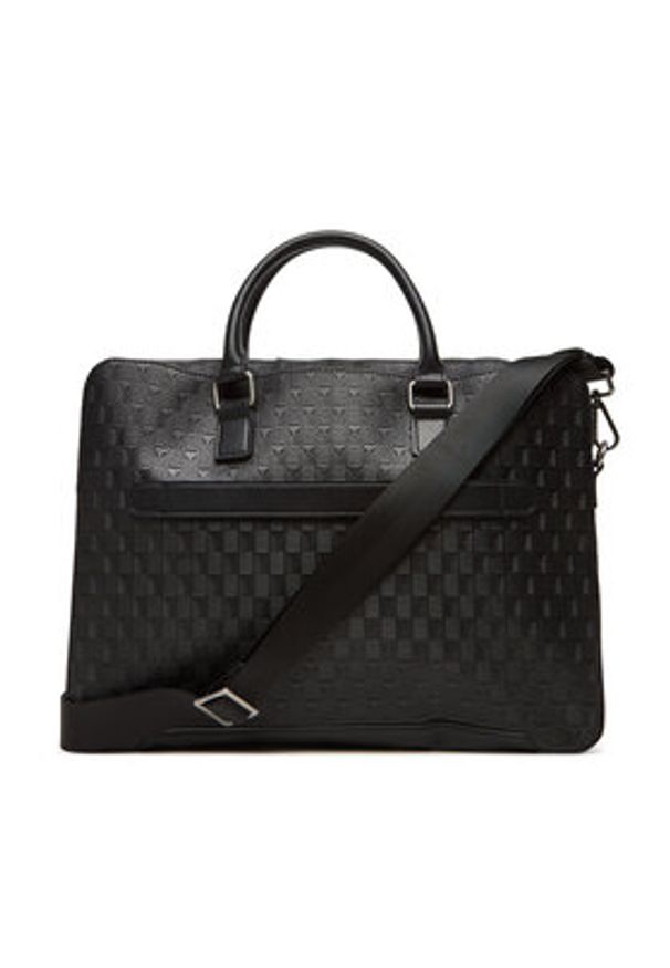 Guess Torba na laptopa HMTODE P5247 Czarny. Kolor: czarny. Materiał: skóra