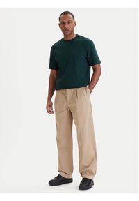 C.P. Company Spodnie materiałowe 20CMPA136A110458G Beżowy Loose Fit. Kolor: beżowy. Materiał: bawełna #4