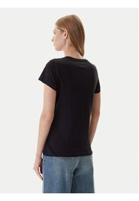 Mustang T-Shirt Loa 1016753 Czarny Slim Fit. Kolor: czarny. Materiał: bawełna #4