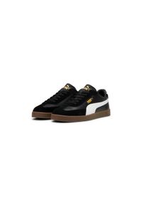 Buty damskie sportowe sneakersy Puma CLUB II ERA. Kolor: czarny. Materiał: materiał, syntetyk, skóra. Szerokość cholewki: normalna. Sport: turystyka piesza #1