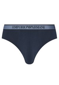 Emporio Armani Underwear Komplet 3 par slipów EM000258 AF10779 MB254 Granatowy. Kolor: niebieski. Materiał: bawełna #6