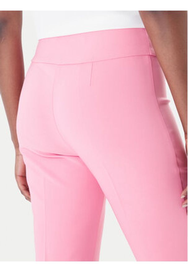 Rinascimento Spodnie materiałowe CFC0127876003 Różowy Slim Fit. Kolor: różowy. Materiał: syntetyk