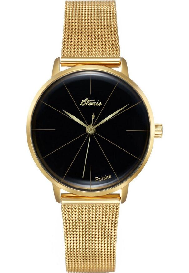 Zegarek BŁONIE Zegarek Błonie klasyczny Zodiak Bratek damski .. Styl: klasyczny