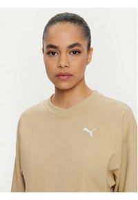 Puma Bluza Her 676004 Beżowy Regular Fit. Kolor: beżowy. Materiał: bawełna, syntetyk #2