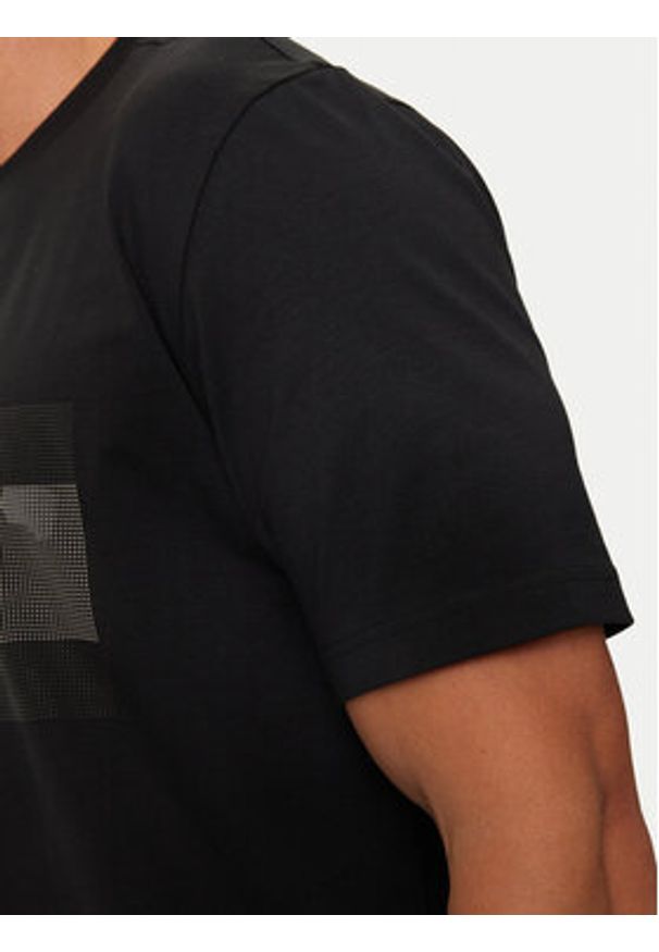 BOSS - Boss T-Shirt 50525224 Czarny Regular Fit. Kolor: czarny. Materiał: bawełna