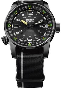 Zegarek Traser Zegarek męski Traser TS-107718 czarny. Kolor: czarny #1