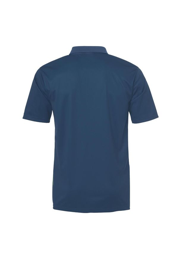 UHLSPORT - Koszulka polo dla dzieci Uhlsport Goal. Typ kołnierza: polo. Kolor: wielokolorowy, niebieski, zielony. Materiał: tkanina. Sport: piłka nożna