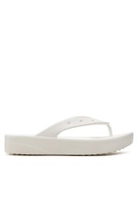 Japonki Crocs. Kolor: biały. Obcas: na platformie #1