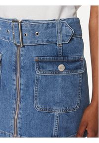 Tommy Jeans Spódnica jeansowa DW0DW17668 Niebieski Regular Fit. Kolor: niebieski. Materiał: bawełna #5