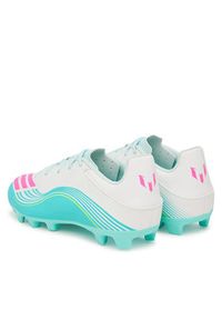 Adidas - adidas Buty do piłki nożnej F50 Messi Club Fg/Mg JQ0946 Turkusowy. Kolor: turkusowy. Materiał: materiał #4