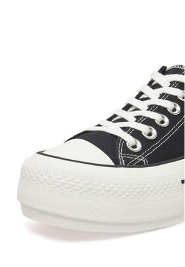 DeeZee Trampki SH-066 Czarny. Kolor: czarny. Materiał: materiał