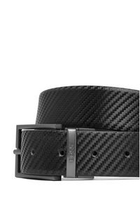 BOSS Pasek Męski Otano 50522893 Czarny. Kolor: czarny. Materiał: skóra #2