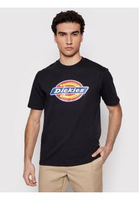 Dickies T-Shirt Icon Logo DK0A4XC9BLK1 Czarny Regular Fit. Kolor: czarny. Materiał: bawełna