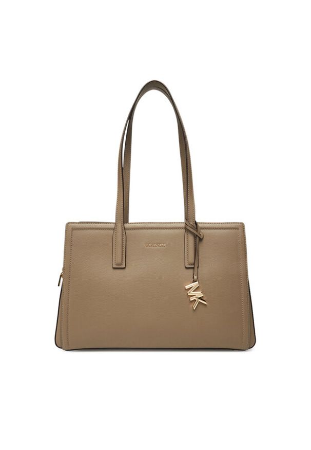 MICHAEL Michael Kors Torebka Laila 30S5G9IT2L Beżowy. Kolor: beżowy. Materiał: skórzane