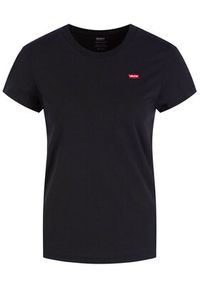 Levi's® T-Shirt Perfect Tee 39185-0008 Czarny Regular Fit. Kolor: czarny. Materiał: bawełna #3