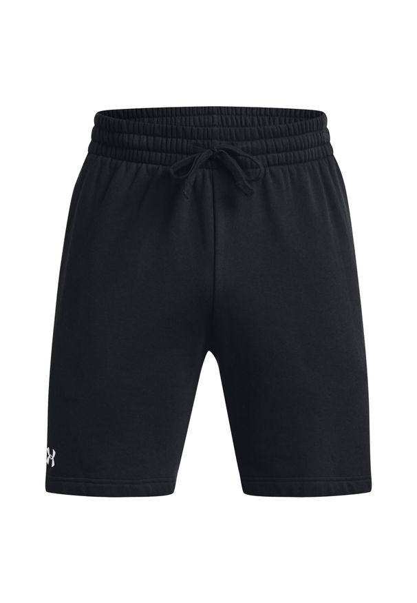 Under Armour - Shorty Męskie Polar Rival. Kolor: czarny. Materiał: polar. Sport: turystyka piesza
