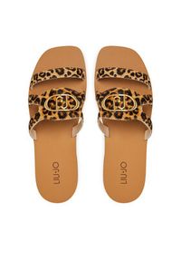 Liu Jo Klapki Saba 11 SA5083 PX131 Brązowy. Kolor: brązowy. Materiał: syntetyk #6